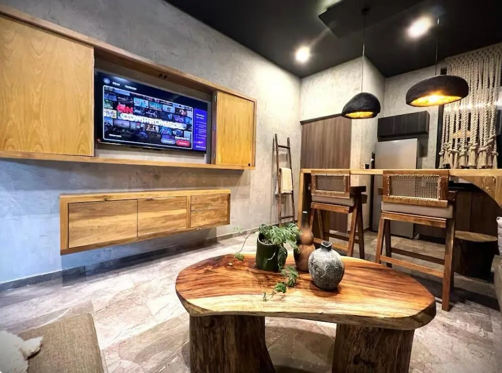 Designer Cave Condo With Beach Club Included - Hotel Zone 图卢姆 墨西哥