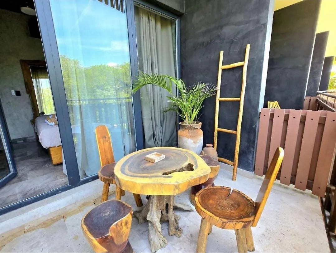 Designer Cave Condo With Beach Club Included - Hotel Zone 图卢姆 0*,  墨西哥