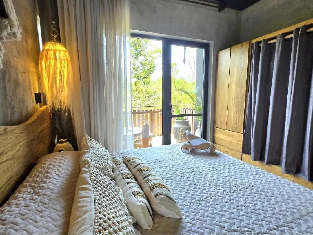 公寓 Designer Cave Condo With Beach Club Included - Hotel Zone 图卢姆