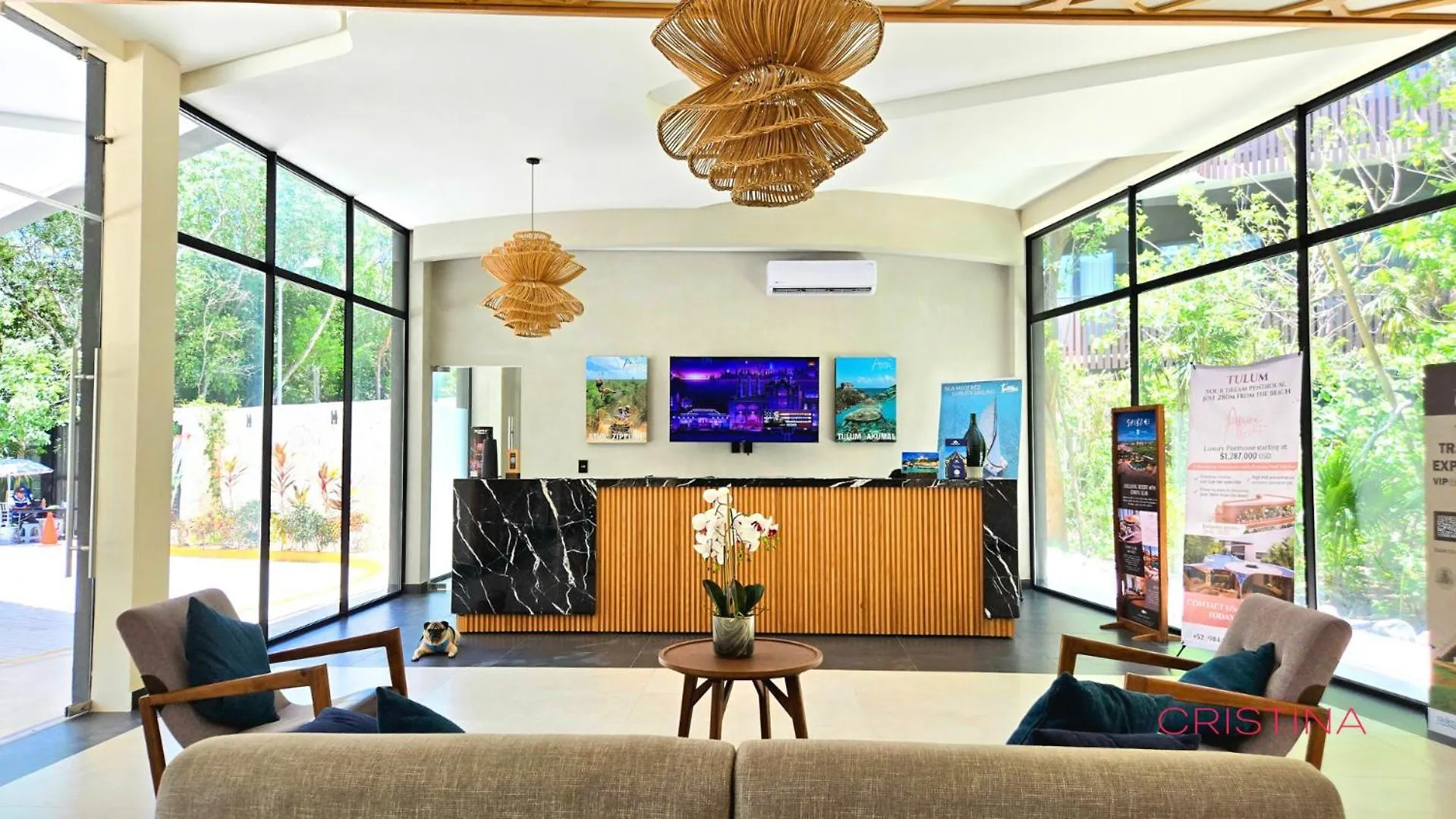 公寓 Designer Cave Condo With Beach Club Included - Hotel Zone 图卢姆